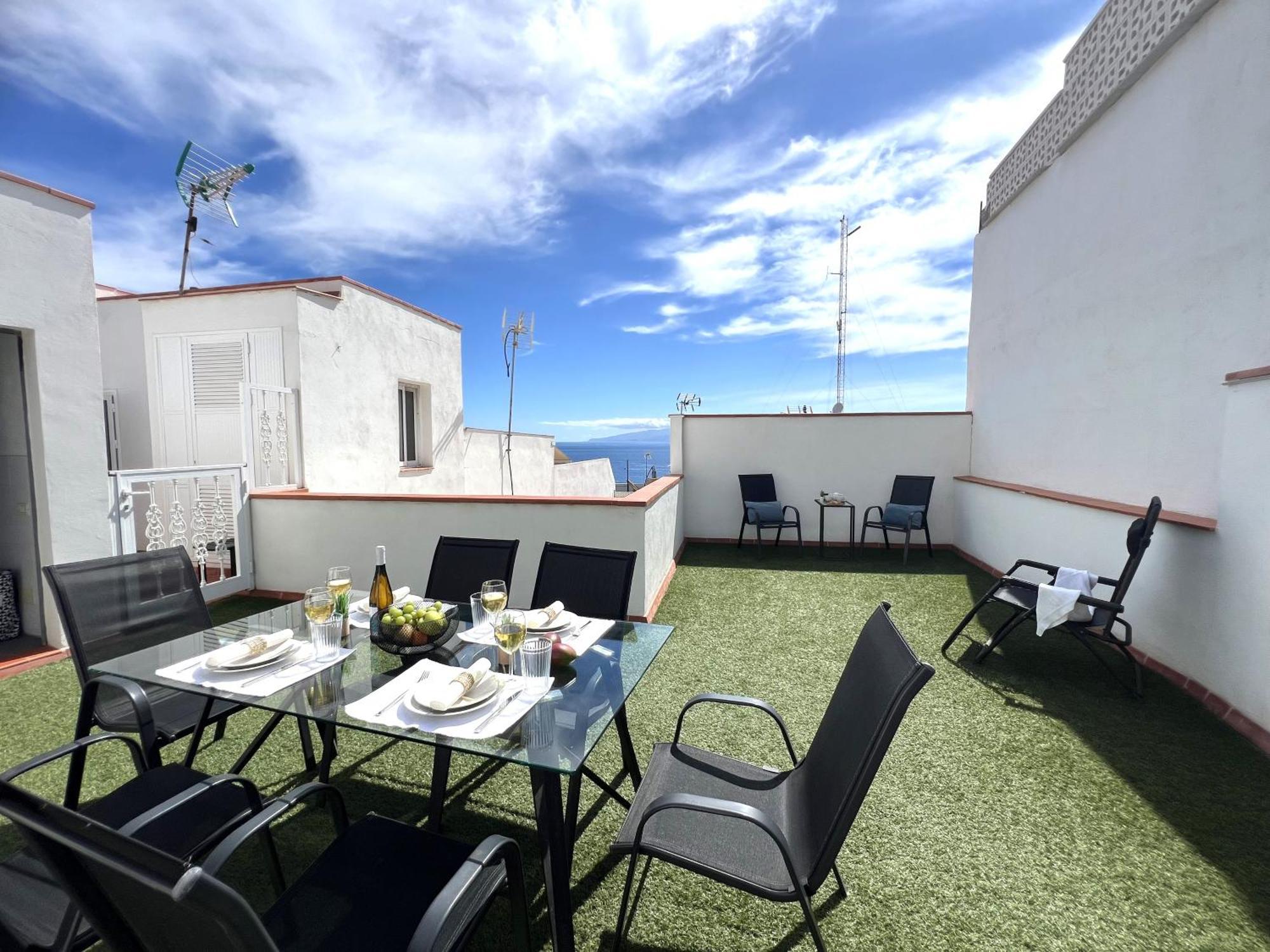 Paulmarie Apartment Atlantic View In Los Gigantes 푸에르토 데 산티아고 외부 사진